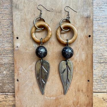 Handmade Oversized Earrings Boho Jewelry Woman Owned Business Small Gifts 