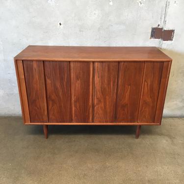 Mid Century Barzilay Media Cabinet with Components