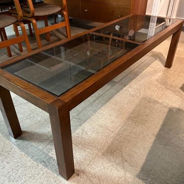 1970s Solid wood console/coffee table