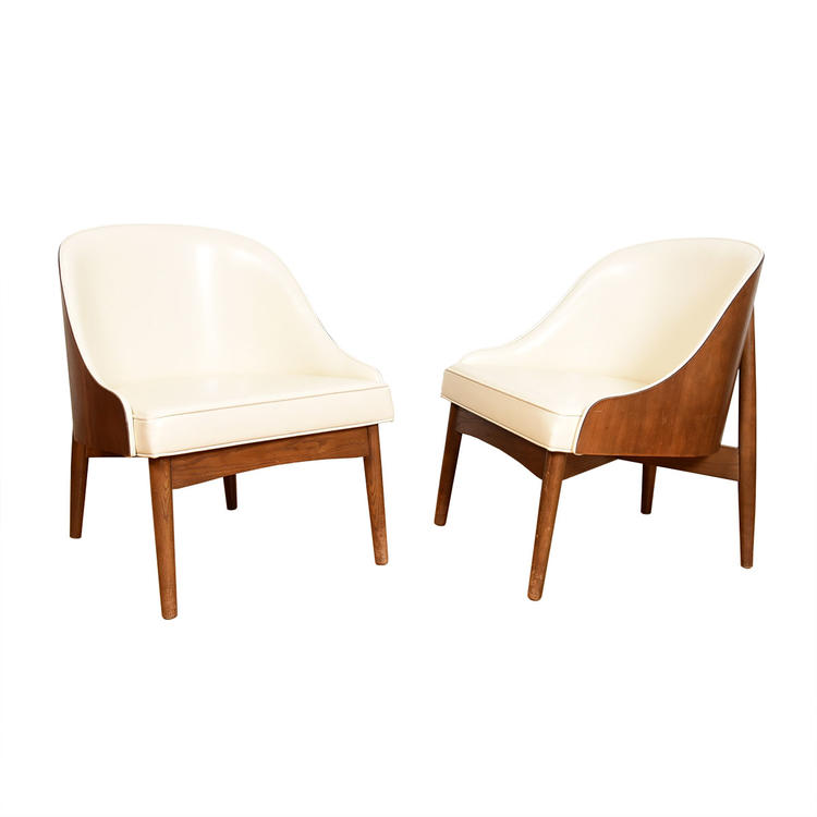 Pair of &#8216;Kodawood&#8217; Club Chairs