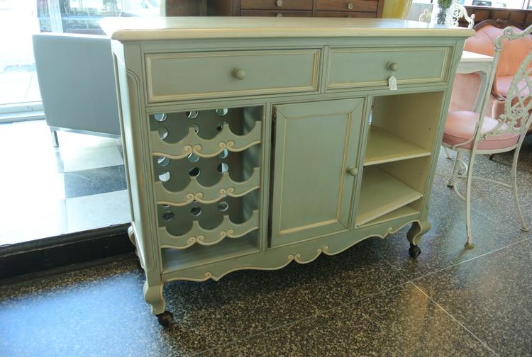 painted rolling bar $395