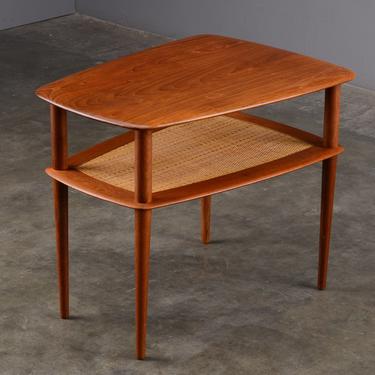 Peter Hvidt End Table Solid Teak Mid Century Danish Modern 