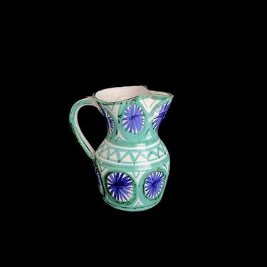 Vintage Hand Painted Art Ceramic Pottery 7 5/8