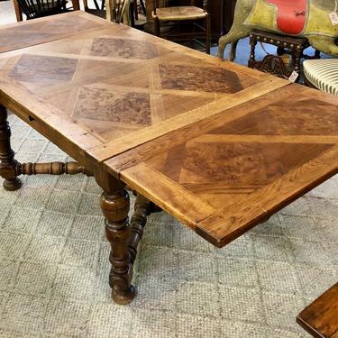 Antique French Provincial Extension Dining Table