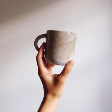 Sea Salt Mug // speckled ceramic pottery mug 