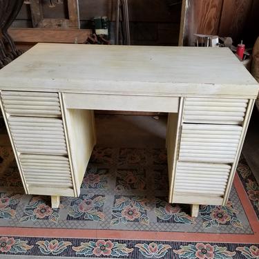 Distressed 7-Drawer Table 39 3/4" L by 20" D by 28 7/8" H (great for crafting!)