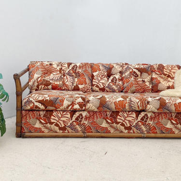 Tropical Jungle Sleeper Sofa
