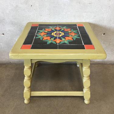 1920's Tile Top Table
