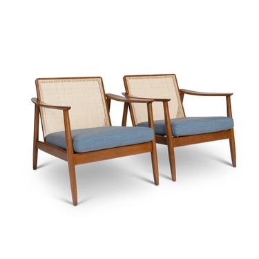 Folke Ohlsson / DUX Lounge Chairs Pair 