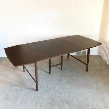 Paul McCobb Planner Group expanding dining table mid century 