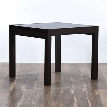 Contemporary Black Extendable Dining Table
