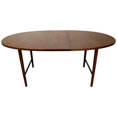 Mid-Century Modern Paul McCobb Components Walnut Extendable Dining Table 