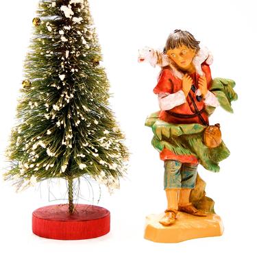 VINTAGE: 1992 - Original Fontanini Depose Italy Gabriel Figurine - Boy Shephard - Nativity Figure - Roman Inc - Italy - SKU 15-C2-00013684 