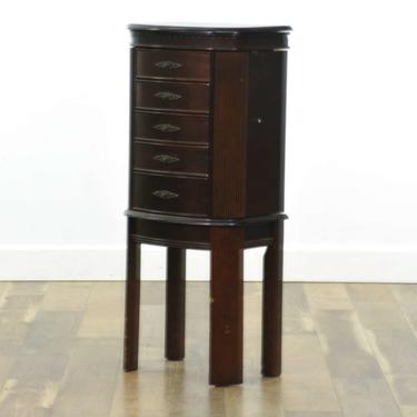 Powell Contemporary Art Deco Jewelry Dressing Cabinet