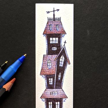 Haunted House Bookmark