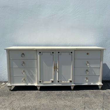 Dresser Chest Drawers Changing Table Media Console TV Stand Shabby Chic Regency French Provincial Buffet Bedroom Storage CUSTOM PAINT Avail 