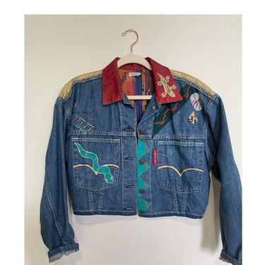 Super Awesome Vintage Denim Jacket 