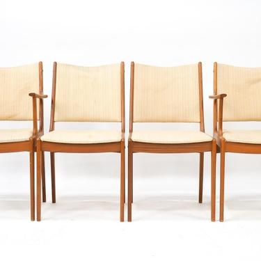Set of 4 Uldum Mobekfabrik Danish Dining Chairs