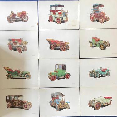 Cars - Vintage Antique Automobile/Car Prints 