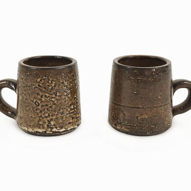 Bo Borgström Ceramic Cup Set Miniature Mug Sweden 