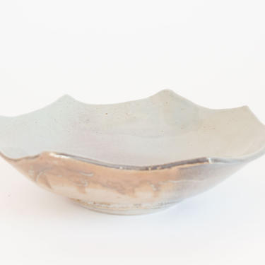 Scalloped Studio Pottery Bowl by HomesteadSeattle