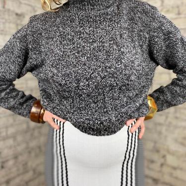 Vintage Wool Cable Knit Sweater 