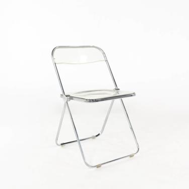 Anonima Castelli Mid Century Italian Lucite Folding Chair - mcm 