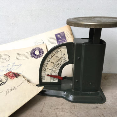 Liberty Postal Scale, Metal Industrial Office Mail Postage, 1 Pound Scale 