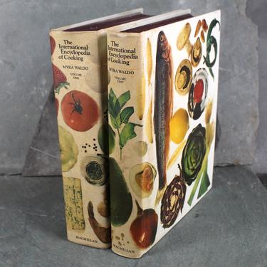 AUTOGRAPHED International Encyclopedia of Cooking by Myra Waldo, 1967 - Vintage International Cookbook | FREE SHIPPING 