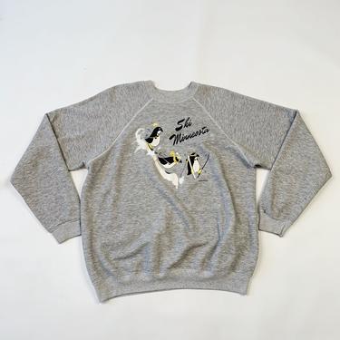 Ski Minnesota Penguin Sweatshirt