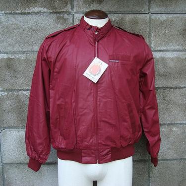 Member's Only Jacket Vintage 1980s Deadstock cafe racer jacket New Oldstock 42 