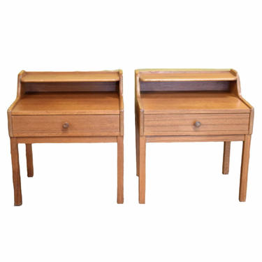 Free Shipping Within Continental US - Vintage Danish Mid Century Modern Table Stand Set Of 2 