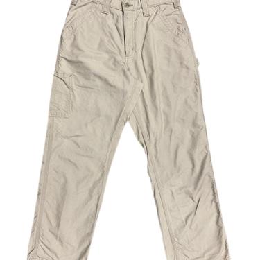 SIZE 32 Carhartt Desert Khaki Carpenter Pants 091021 LM
