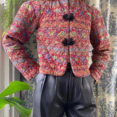 80s Quilted Cotton Jacket