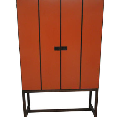 Mid Century Artist Cabinet by Johnson Furniture Co 