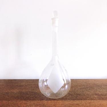 Vintage Pyrex Glass Scientific Flask / Lab Beaker 