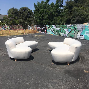 Modern Cloud Sofa's- Pair 