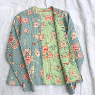Vintage Reversible Floral Jacket 