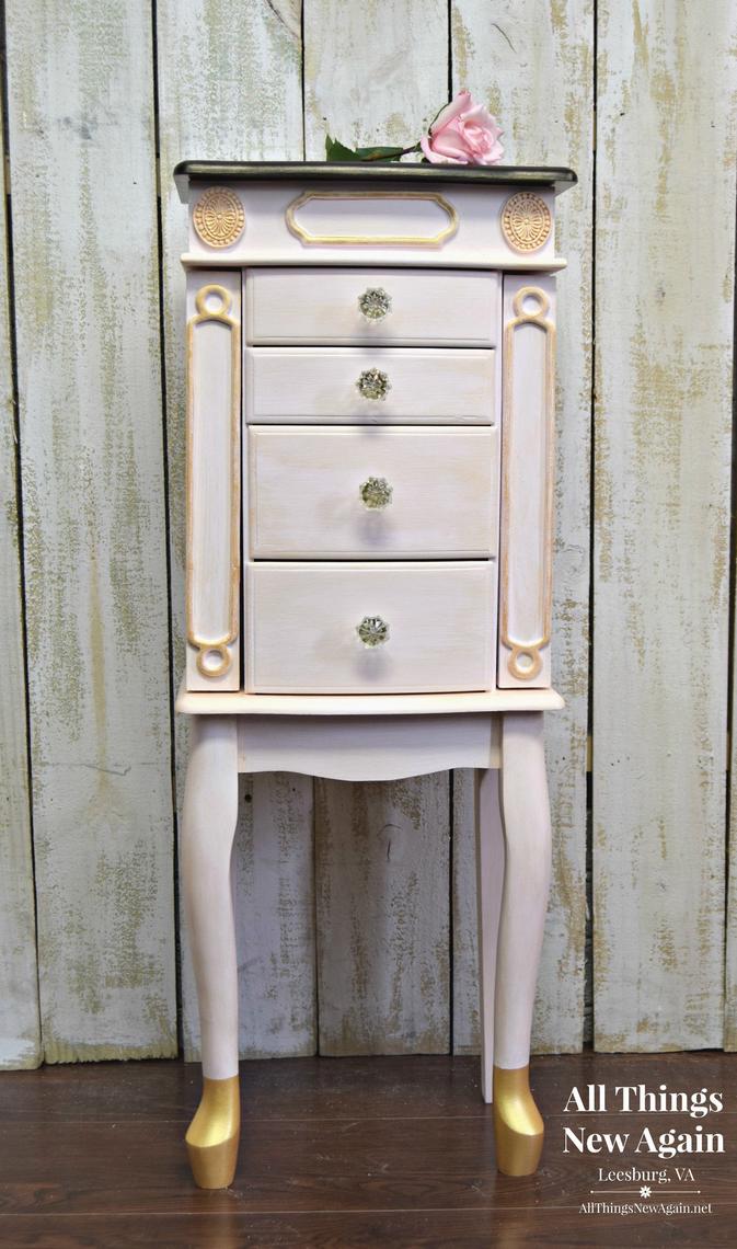 Pink Jewelry Armoire Large, Pink Jewelry Armoire