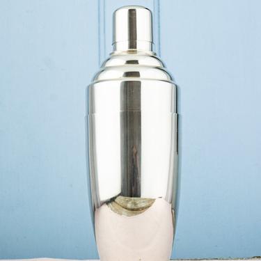 Vintage Silverplate Art Deco Cocktail Shaker