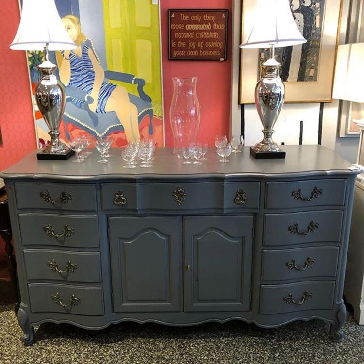 Grey French Provincial Buffet! $595