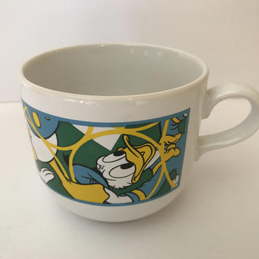 Vintage Donald Duck Disney Kilncraft Mug - Soup Mug- England 