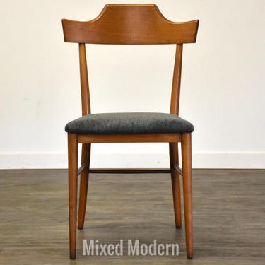 Solid Maple MCM Desk Chair 