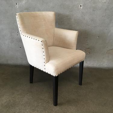 Linen Chair with Nail Heads