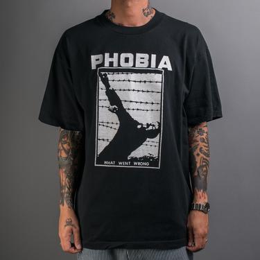 Vintage 90’s Phobia What Went Wrong T-Shirt 
