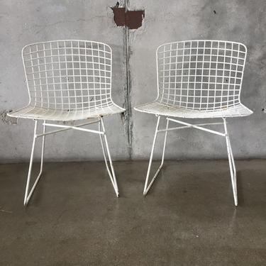 Mid Century Bertoia Chairs - Pair