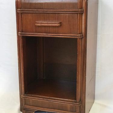 Free Shipping Within US - Vintage waterfall Retro Cabinet Storage Table Stand 