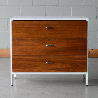 1950's George Nelson for Herman Miller Steelframe Chest of Drawers Dresser 
