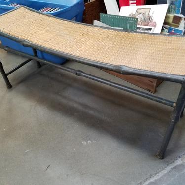 Curved Top Bamboo Motif Table