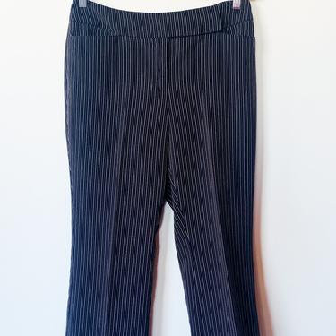 Y2k Pink Pin Stripe Trouser Pant, 32" waist